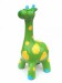 Zelená kasička- žirafa